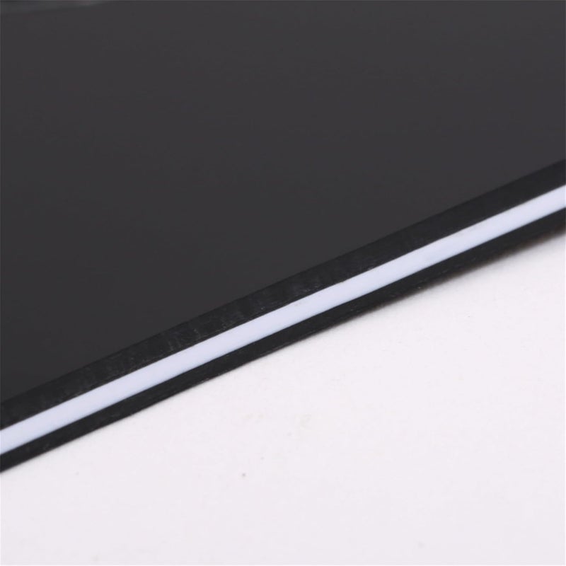 ROZILO Black 3 Ply 5 Hole Vintage Guitar Tele Pickguard for USA/Mexican Made Fender Standard Telecaster Style - Image 3